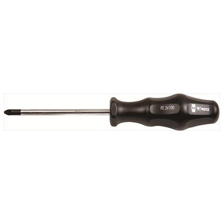 SCREWDRIVER WERA GREEN POZI NO2X100MM