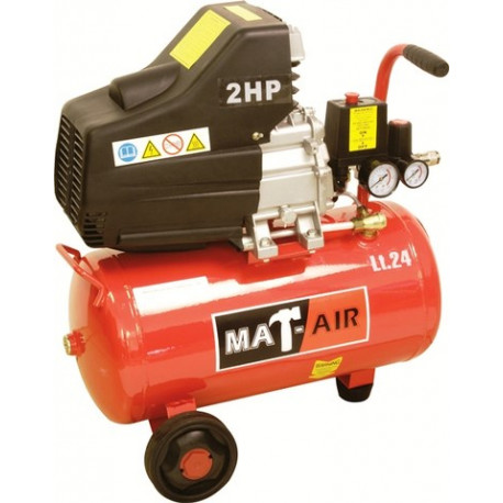 COMPRESSOR MATAIR 1.5KW/2HP 24L 220V DD