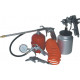 COMPRESSOR MATAIR KIT 2HP 24L +5PC S/GUN