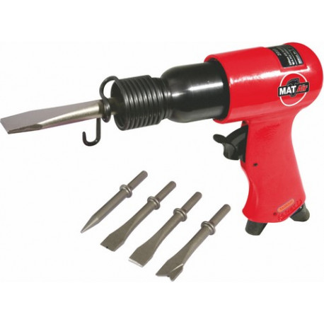 MATAIR HAMMER 150MM W/4PC CHISEL ROUND