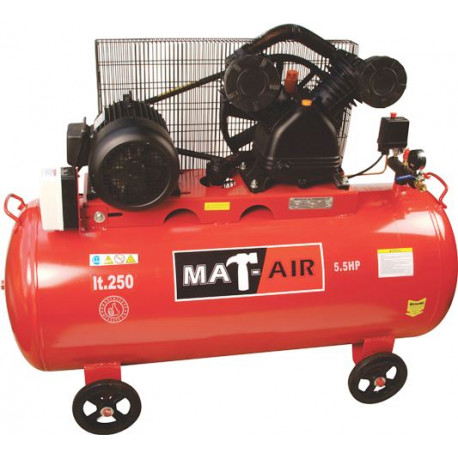 COMPRESSOR MATAIR 4KW/5.5HP 225L 380V BD