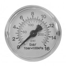 ANI MANOMETER 100KPA P50D 1/8`` 0-16BAR