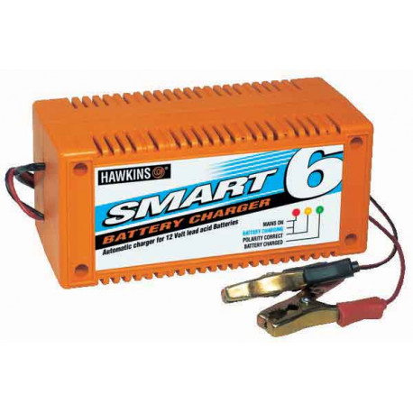 BATTERY HAWKINS SMART 6 CHARGER 6A 12V