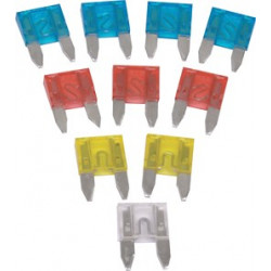 MINI BLADE FUSE ASSORT 10PCE