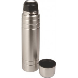 FLASK VACUUM W/POUCH S/STEEL 1L (20)