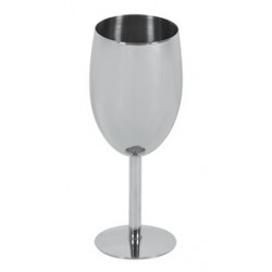 S/STEEL WINE GOBLET 275ML