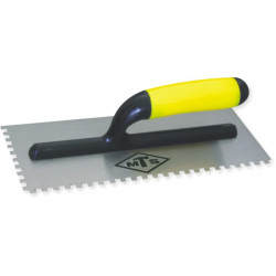 TROWEL MTS PLASTER P/HNDL NOTCH SQR 6MM