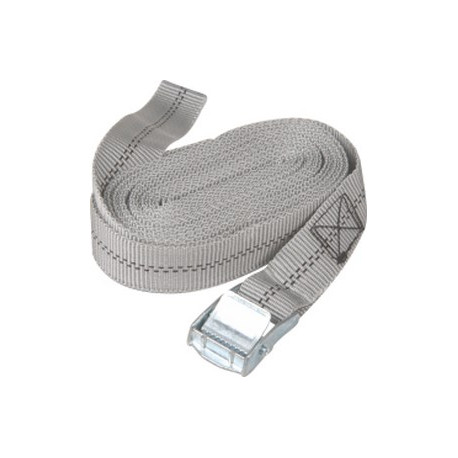 STRAP TIEDOWN CAMBUCKLE NO HOOK 25X5MM