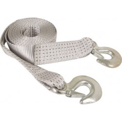 STRAP TOW ROPE STEEL HOOK 5TON