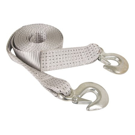 STRAP TOW ROPE STEEL HOOK 5TON