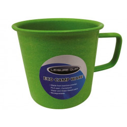 MUG ECO CAMP 450ML GREEN B/GRAD (6)