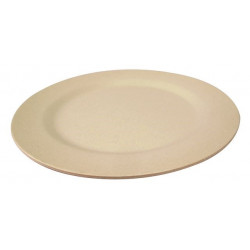 PLATE ECO CAMP 25CM WHITE B/GRAD (6)