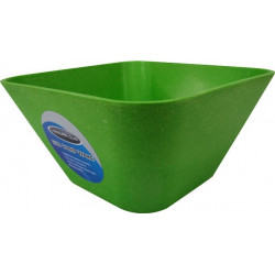 BOWL SQ ECO CAMP 14.5CM GREEN B/GRAD (6)