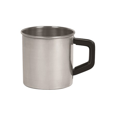 S/STEEL MUG INSUL HANDLE 9CM