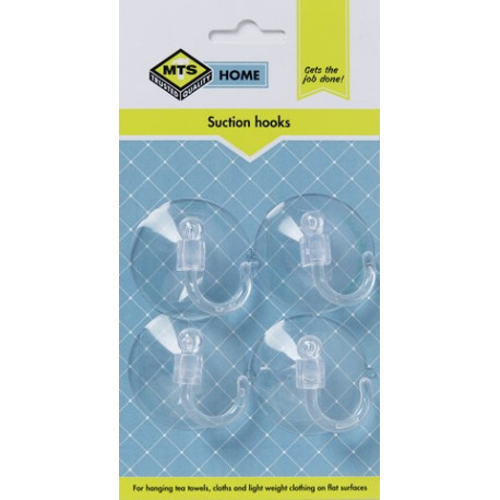 MTS HOME  SUCTION HOOK 4PC