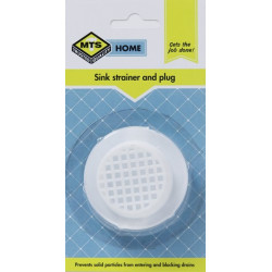 MTS HOME  SINK STRAINER AND PLUG