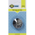 MTS HOME  BATH PLUG & CHAIN BLACK