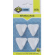 MTS HOME PLASTIC SINGLE ADHESV HOOK 4PC