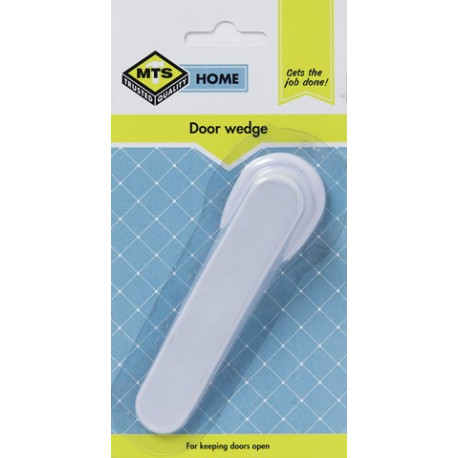 MTS HOME  DOOR WEDGE 1PC WHITE