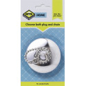 MTS HOME  BATH PLUG CHROME & CHAIN