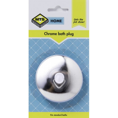 MTS HOME  CHROME SELF SEATING BATH PLUG