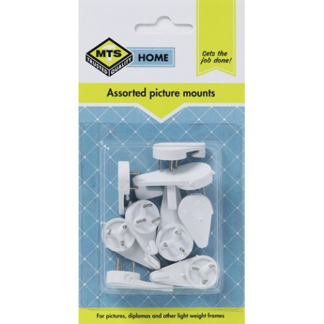 MTS HOME  ASSORTED PICTURE MOUNTS 9PC