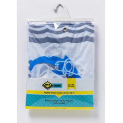 MTS HOME EXECUTIVE SHOWR CURTAIN DOLPHIN