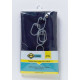 MTS HOME STD DRIP DRY SHWER CURTAIN NAVY