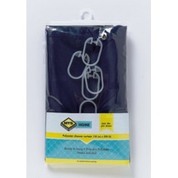 MTS HOME STD DRIP DRY SHWER CURTAIN NAVY