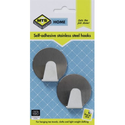 MTS HOME  MED ROUND SSTEEL HOOK 1PC