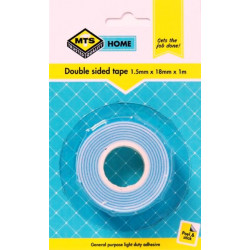 MTS HOME DOUBLE SIDED TAPE 1.5X18MMX1MM