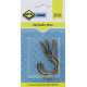 MTS HOME  CUP HOOKS 50MM BRASS 4PC