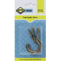 MTS HOME  CUP HOOKS 50MM BRASS 4PC