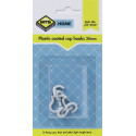 MTS HOME  CUP HOOKS 20MM P/COATED 6PC