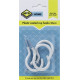 MTS HOME  CUP HOOKS 50MM P/COATED 4PC