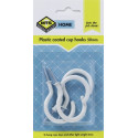 MTS HOME  CUP HOOKS 50MM P/COATED 4PC