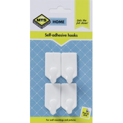 MTS HOME MULTI PURPOSE HOOKS 4PC