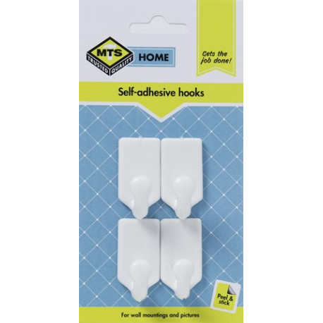 MTS HOME MULTI PURPOSE HOOKS 4PC