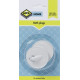 MTS HOME BATH PLUG WHITE 2PC