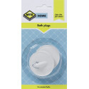 MTS HOME BATH PLUG WHITE 2PC