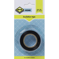 MTS HOME  INSULATION TAPE BLACK 10M