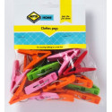 MTS HOME  CLOTHES PEGS 20PC