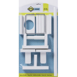 MTS HOME  BATHROOM SET 5PC WHITE