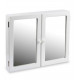 MTS HOME  DOUBLE BATHROOM CABINET WHITE