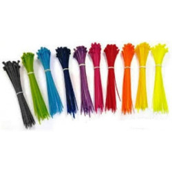 MTS 200PC CABLE TIE COMBO MULTI COLOURED