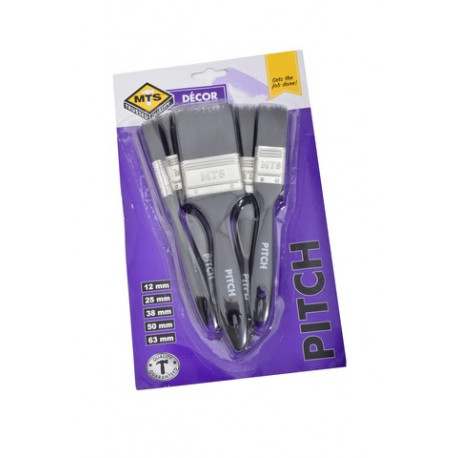 MTS PAINTBRUSH PITCH 5PC12 25 38 50&63MM