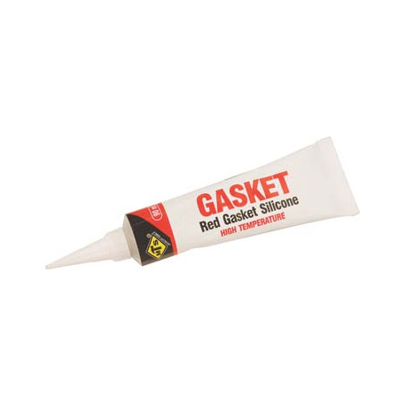 SILICONE MTS GASKET SEALER H/R RED 90ML