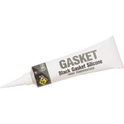 SILICONE MTS SEALANT GASKET BLK 90ML (12