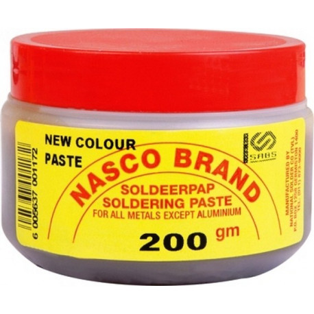 SOLDER NASCO SOLDERING PASTE 200GR