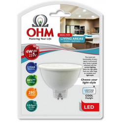 OHM LED MR16 4W GLOBE CDL